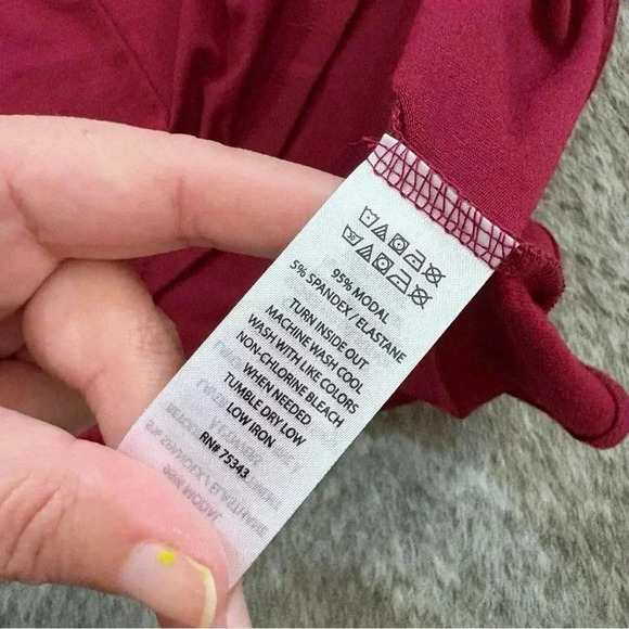 NWT Adrienne Vittadini Mock Neck Top - Picture 9 of 11